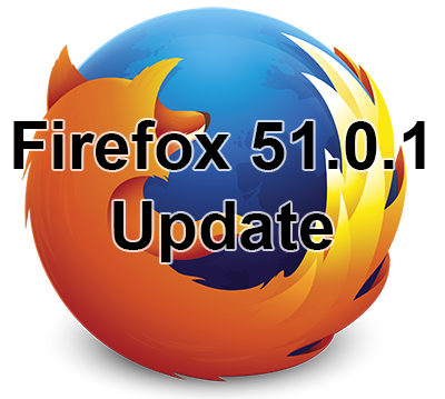 Firefox 51.0.1 update